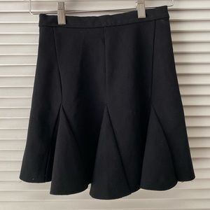 Parker high waist flared mini skirt